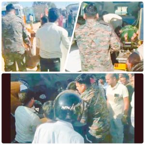दनुवा घाटी में तीन वाहन की टक्कर, एक की मौत