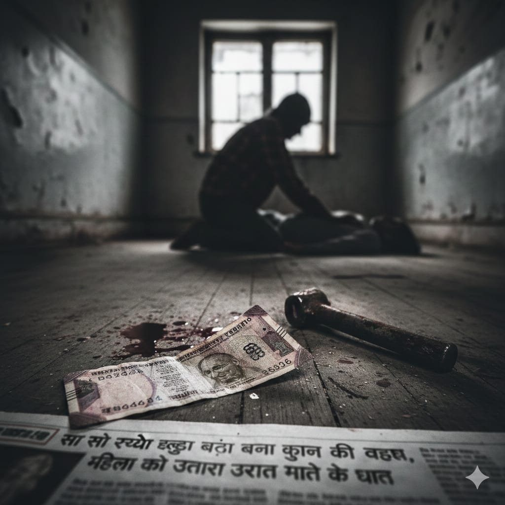 “100 Rupees Crime: सौ रुपये बना Murder Reason, बेटे ने मां की कर दी हत्या | Gopalganj Crime News” बेटे ने अपनी मां की धारदार हथियार से हत्या कर दी।